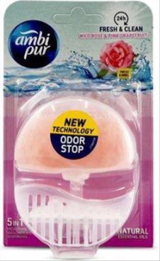AMBI PUR BLOCK 55ML ΜΕ ΑΡΩΜΑ ΤΡΙΑΝΤΑΦΥΛΛΟ & PINK GRAPEFRUIT