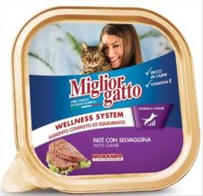 MIGLIOR ΠΑΤΕ ΓΑΤΑΣ 100ΓΡ ΚΥΝΗΓΙ