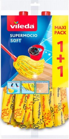 VILEDA ΑΝΤΑΛΛΑΚΤΙΚΟ ΣΦΟΥΓΓΑΡΙΣΤΡΑΣ SUPER MOCIO SOFT (1+1 ΔΩΡΟ)