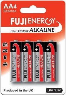 FUJIENERGY ΜΠΑΤΑΡΙΕΣ ΑΛΚΑΛΙΚΕΣ AA 4ΤΜΧ