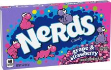 NERDS CANDY ΚΑΡΑΜΕΛΕΣ 141,7ΓΡ GRAPE & STRAWBERRY
