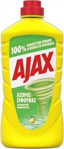 AZAX ΥΓΡΟ ΠΑΤΩΜΑΤΟΣ 1L ΑΣΠΡΟΣ ΣΙΦΟΥΝΑΣ ΛΕΜΟΝΙ