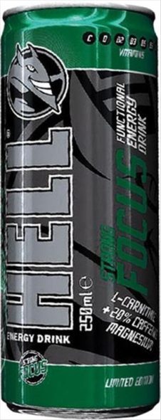 HELL ENERGY 250ML STRONG FOCUS ΕΛΛΗΝΙΚΟ