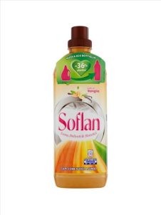 SOFLAN ΥΓΡΟ ΠΛΥΝΤΗΡΙΟΥ 900ML ΓΙΑ ΜΑΛΛΙΝΑ ΒΑΝΙΛΙΑ (ΧΡΥΣΟ)