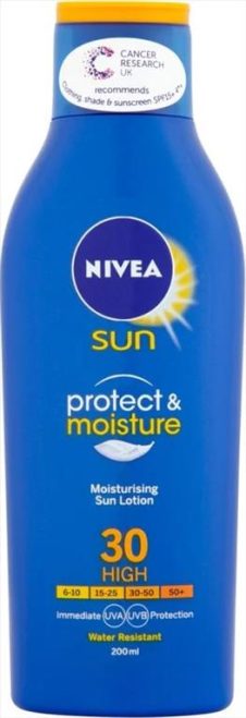 NIVEA ΑΝΤΗΛΙΑΚΟ ΓΑΛΑΚΤΩΜΑ 200ML PROTECT & MOISTURE SPF30