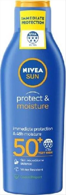 NIVEA ΑΝΤΗΛΙΑΚΟ ΓΑΛΑΚΤΩΜΑ 200ML PROTECT & MOISTURE SPF50+