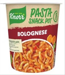 KNORR SNACK POT ETOIMO ΓΕΥΜΑ 60ΓΡ BOLOGNESE