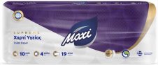 MAXI ΧΑΡΤΙ ΥΓΕΙΑΣ 4ΦΥΛΛΟ 10Χ112ΓΡ SUPREME (19M)