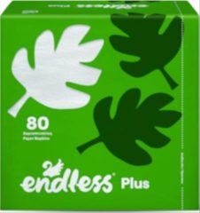 ENDLESS ΧΑΡΤΟΠΕΤΣΕΤΕΣ PLUS (30X30) ΛΕΥΚΕΣ 80ΤΜΧ