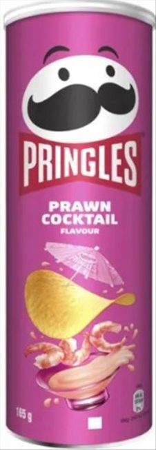 PRINGLES ΠΑΤΑΤΑΚΙΑ 165ΓΡ PRAWN COCKTAIL