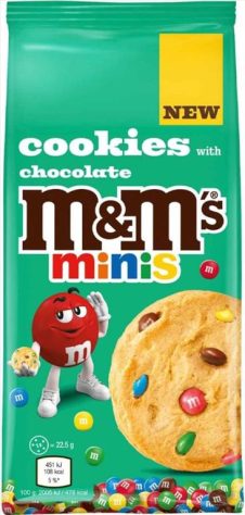 M&M'S ΜΠΙΣΚΟΤΑ 180ΓΡ MINIS CHOCOLATE COOKIES