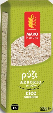 ΜΑΚΟ ΡΥΖΙ 500ΓΡ ARBORIO ΓΙΑ ΡΙΖΟΤΟ