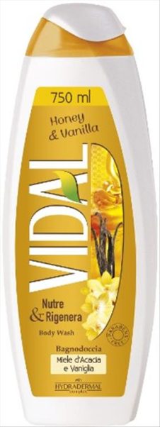 VIDAL ΑΦΡΟΛΟΥΤΡΟ 750ML HONEY&VANILLA