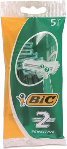 BIC ΞΥΡΑΦΑΚΙΑ 5ΤΜΧ TWIN EASY SENSITIVE ΔΙΠΛΗ ΛΕΠΙΔΑ (ΠΡΑΣΙΝΟ)
