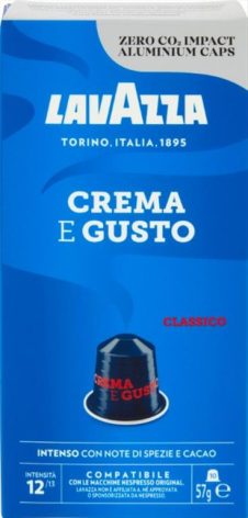 LAVAZZA ΚΑΨΟΥΛΕΣ ESPRESSO 10ΤΜΧ 57ΓΡ CREMA E GUSTO