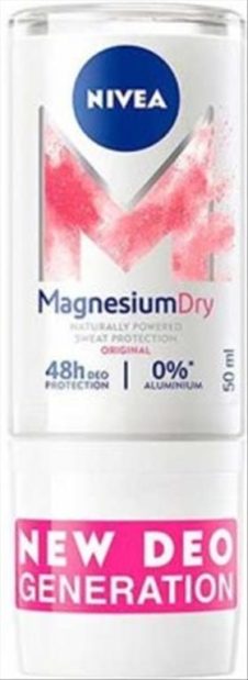 NIVEA ROLL ON 50ML MAGNESIUM DRY