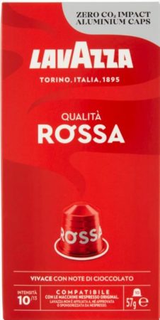 LAVAZZA ΚΑΨΟΥΛΕΣ ESPRESSO 10ΤΜΧ 57ΓΡ ROSSA