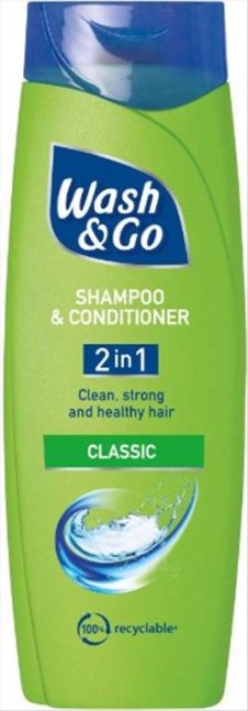 WASH & GO ΣΑΜΠΟΥΑΝ & CONDITIONER 200ML CLASSIC