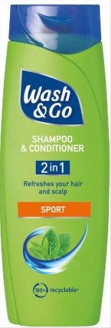 WASH & GO ΣΑΜΠΟΥΑΝ & CONDITIONER 200ML SPORT
