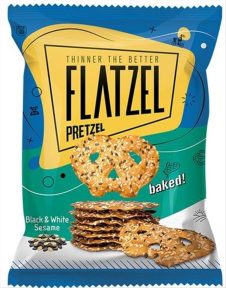 FLATZEL PRETZEL 85ΓΡ ΜΑΥΡΟ & ΛΕΥΚΟ ΣΟΥΣΑΜΙ