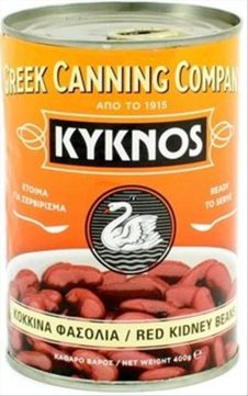 ΚΥΚΝΟΣ ΚΟΝΣΕΡΒΑ ΚΟΚΚΙΝΑ ΦΑΣΟΛΙΑ 240ΓΡ