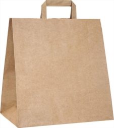 TESSERA ΧΑΡΤΙΝΗ ΣΑΚΟΥΛΑ KRAFT 250ΤΕΜ 28Χ17CM
