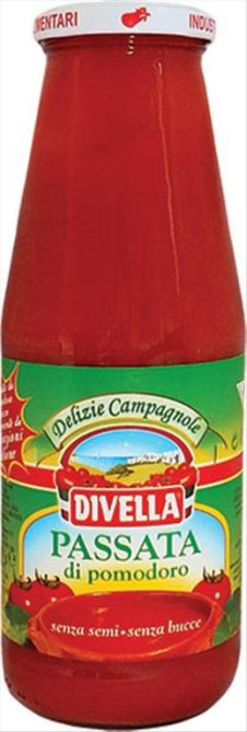 DIVELLA PASSATA 680ΓΡ ΝΤΟΜΑΤΑ ΓΥΑΛΙΝΟ
