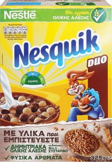 NESTLE ΔΗΜΗΤΡΙΑΚΑ 325ΓΡ NESQUIK DUO