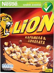 NESTLE ΔΗΜΗΤΡΙΑΚΑ 400ΓΡ LION ΚΑΡΑΜΕΛΑ ΣΟΚΟΛΑΤΑ ΕΛΛΗΝΙΚΑ
